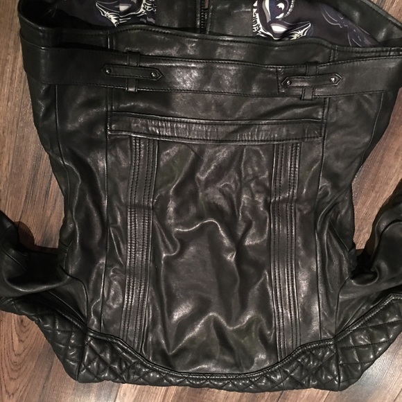 Diesel Black Gold women biker leather jacket - Picture 8 of 10